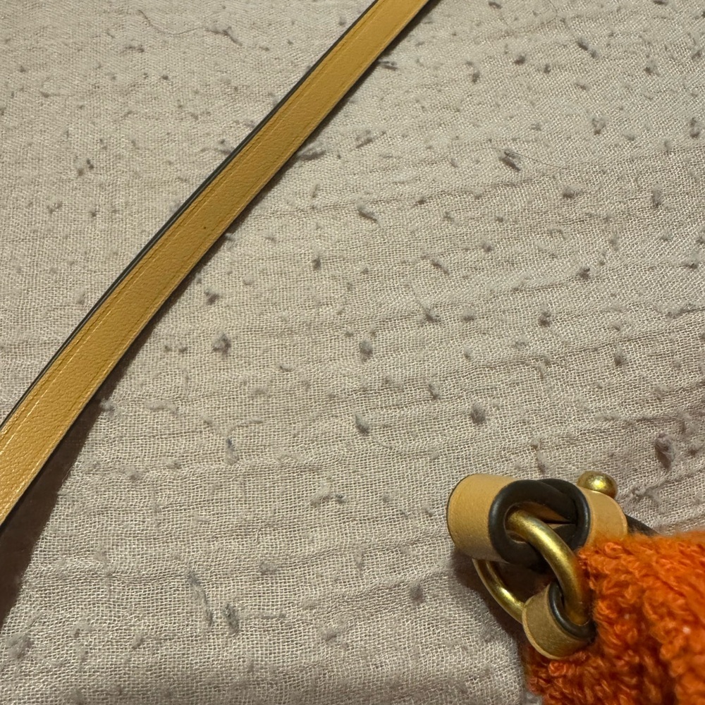 Tory Burch Orange and White Crossbody Bag - Picture 5 of 6